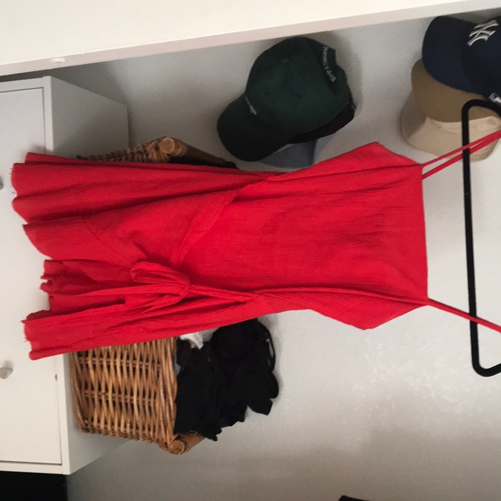 Red princess Polly dress